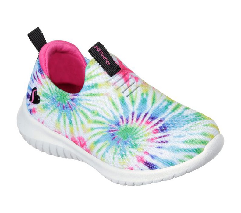 Skechers Ultra Flex - Groovin Vibe - Girls Slip On Shoes Multicolor [AU-FJ6212]